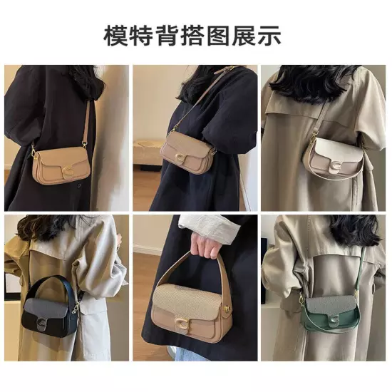 Handbag for Women's Autumn/winter Casual Saddle Bag, High-end Crossbody Bag