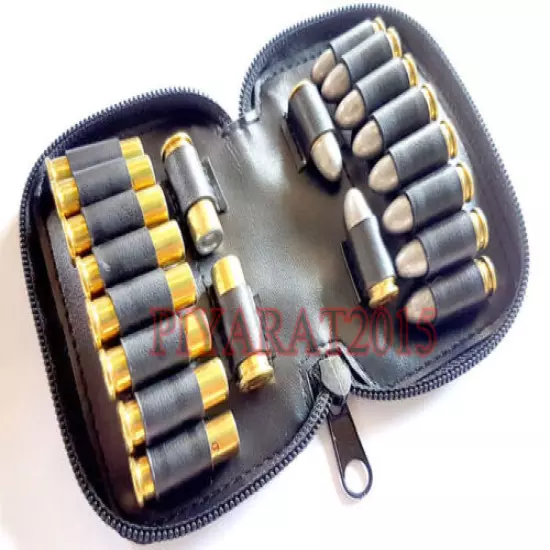 3 Pcs Of .38/.357 and 44 Mag CARTRIDGE HOLDER 20 ROUNDS HOLDER - DHL EXPRESS