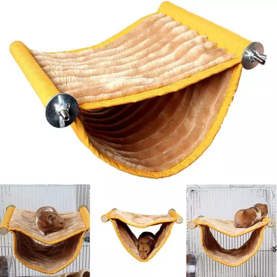 Hut House Hanging Hammock Bed Toy for Pet Parrot Parakeet Cockatiel Conure Cocka