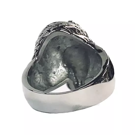 Stainless Steel Men’s Biker Style Ring Dragon Skull Size 8 - 15+ Grams