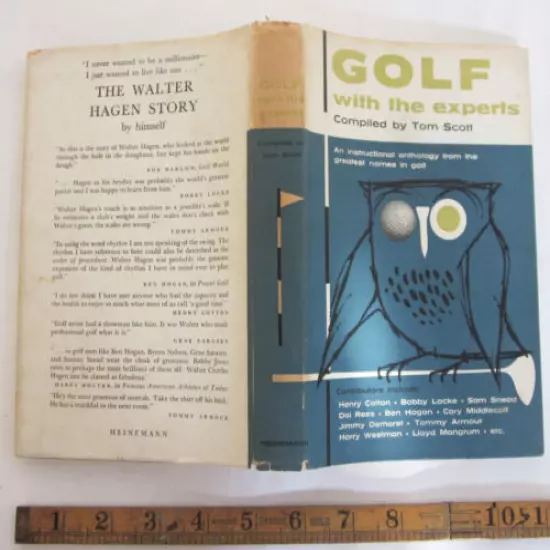 "Golf with the experts " Book, compiled by Tom Scott, 1959