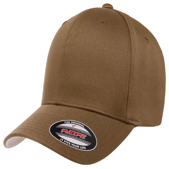 FLEXFIT Classic ORIGINAL 6-Panel Fitted Baseball Cap HAT S/M & L/XL All Colors