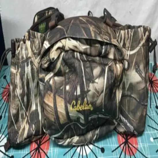 NWOT Cabela's Camo Hunting Fishing Waist Hip Fanny Pack Adjustable Nylon