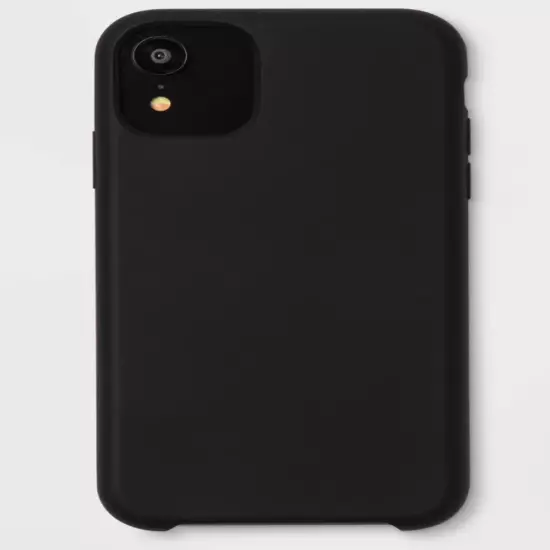 Apple iPhone 11/XR Silicone Case - heyday Black Silicone design covers