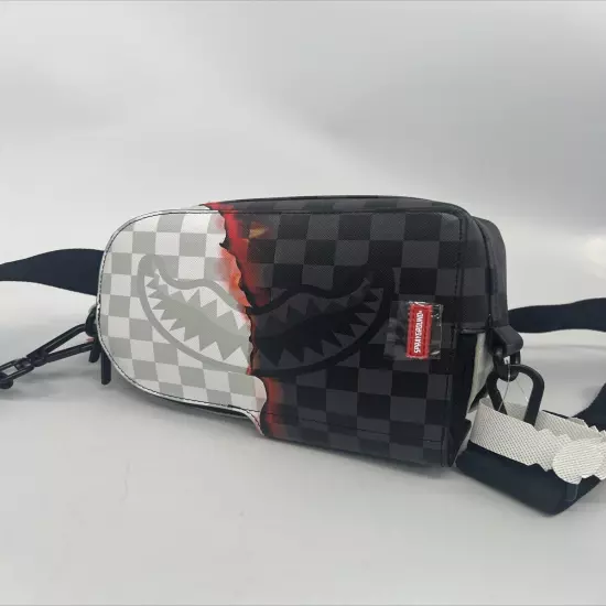 Backpack Sling Unisex B6479 Blk/white Size 9x6x2.5 Inches Sprayground ￼$60