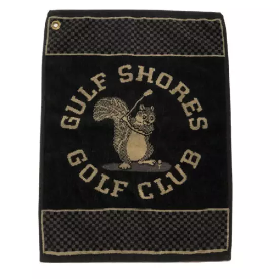 Gulf Shores Alabama Golf Club Golf Towel 20.5x15.5" 