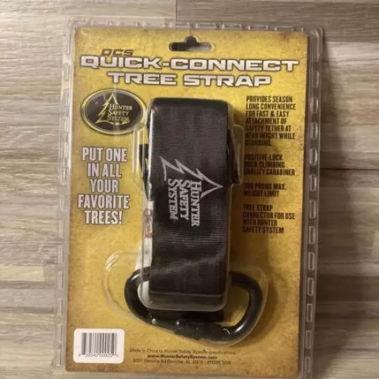 Hunter Safety System Quick-Connect Tree Strap Quickly Quietly Safety New Sealed