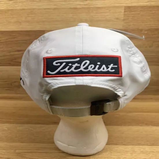 Titleist Hat Tour Performance Golf Cap Adjustable Clasp Closure NHSGA FJ Footjoy