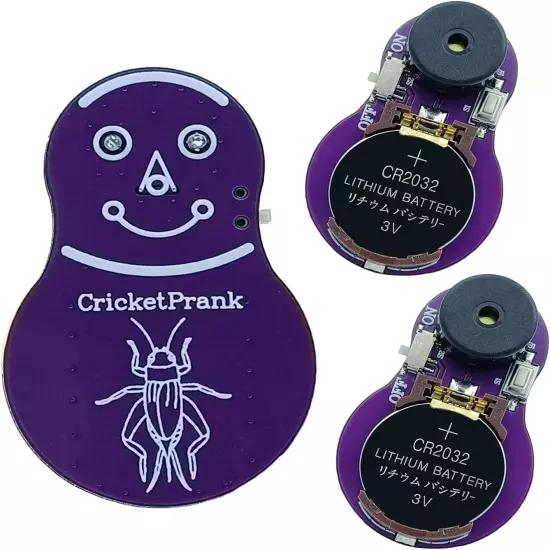 Cricket Noise Maker Prank, Beeping Several Months, Hidden Prank Noise Maker,3pcs