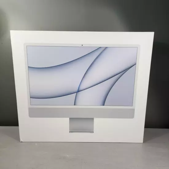 Apple iMAC 24 Inch M1 2021 Silver OEM Empty Box Only Model A2439