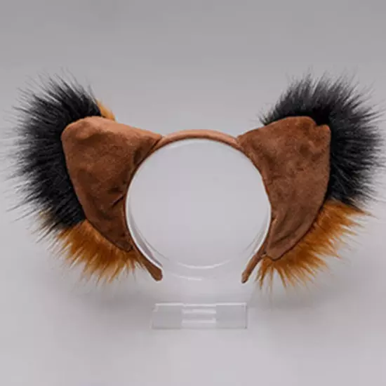 Simulation Animal Ears Plush Animal Wolf Ears Headband Fox Cat Ears