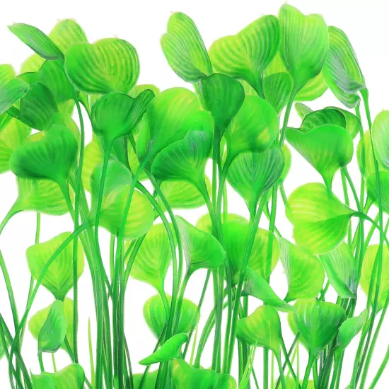 Aquarium Plastic Plants Tall 16 Inch, Large Artificial Plants Decoration Ornamen