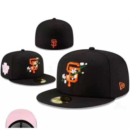 San Francisco Giants SF Fitted Hat Cap MLB Men's Casual Baseball Caps