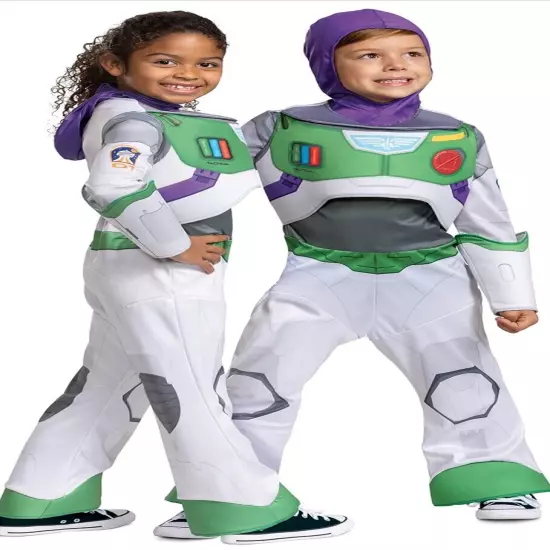 Buzz Lightyear Halloween Costume Toy Story Small 4-6 Space Ranger Disney