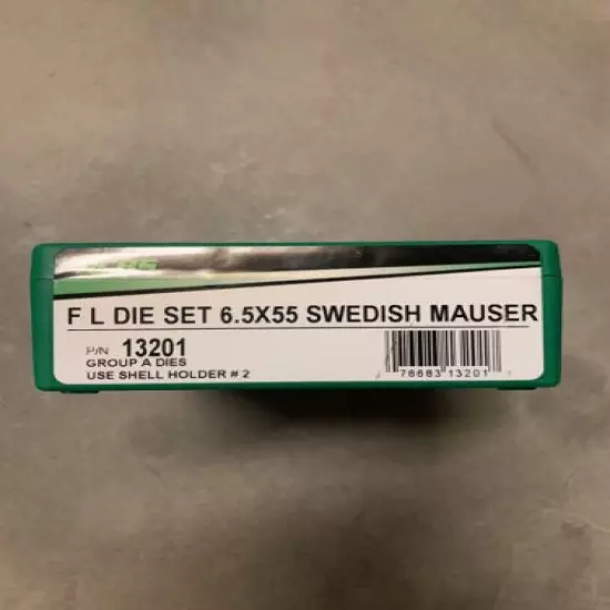 RCBS 2 Die Set for 6.5x55 Swedish Mauser # 13201