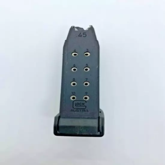 Glock Magazine Genuine Factory Original OEM .45 ACP 10 Round Black