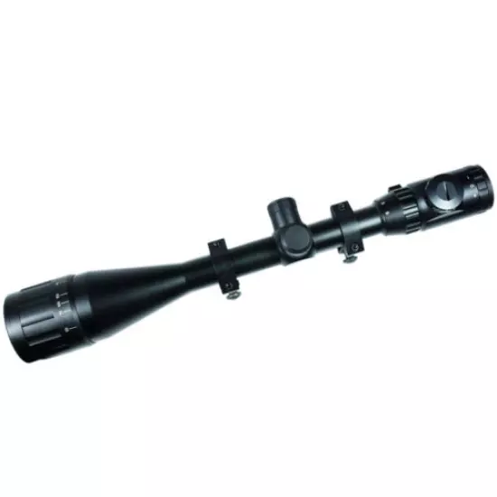 6-24x50 Hunting Rifle Scope Red & Green mil-dot illuminated Optical Gun Scope