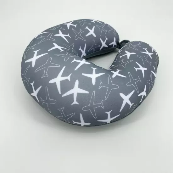 Micro Beads U Shaped Travel Neck Pillow Head Neck Cervical Sleep Support Cushion