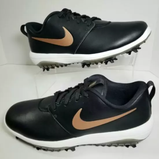 New Nike Womens Size 9 Roshe G Tour Black Golf Cleats Spikes Shoes, AR5582-001