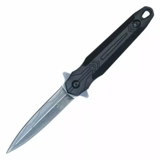 Survival Tactical Hunting Fixed Blade Knife 8" w/ ABS Handle and Kydex Sheath