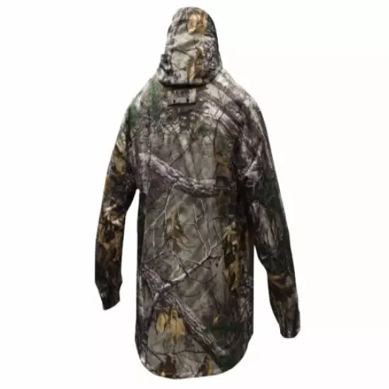 Men's BearLake Packable RealTree Xtra Rain Gear Jacket & Pant Set Hunting Hiking