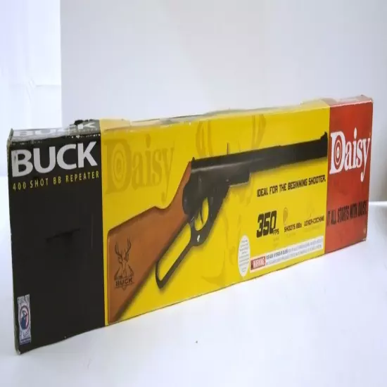 Daisy Buck 400 Shot Repeater 177 Cal. BB Gun New Open Box