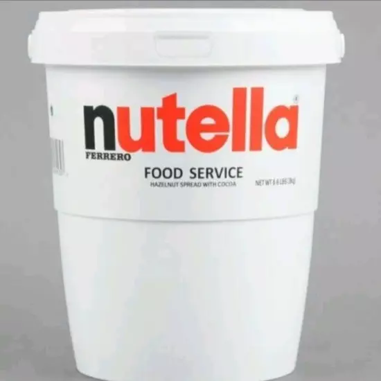 33$ Nutella 3 kg (6.6 lb) Bucket Hazelnut Spread.