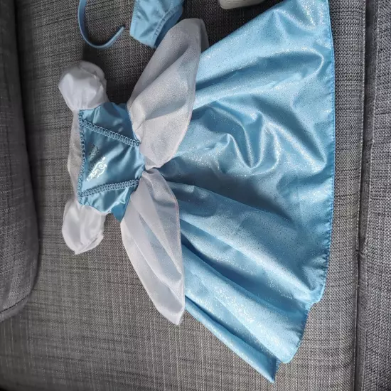 Cinderella Meet Outfit Dress Shoes Headband Gloves American Girl Doll Clothes