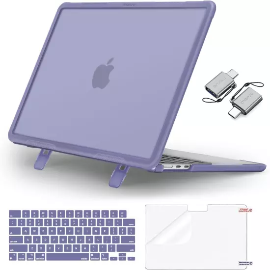 Compatible with Macbook Air 13 Inch Case 2024 2023 2022 M3 A3113 M2 A2681,Heavy 