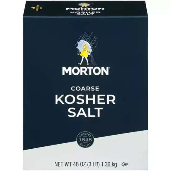 Morton Coarse Kosher Salt 3 lb