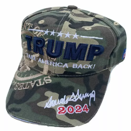 TRUMP 2024 Save America Take America Back HAT Embroidered Donald Trump Hat Cap