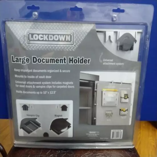 LOCKDOWN LARGE DOCUMENT HOLDER