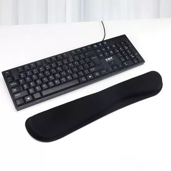 Memory Foam Keyboard Wrist Rest Pad Mouse Gel Wrist Rest Support Cushion Mat CA