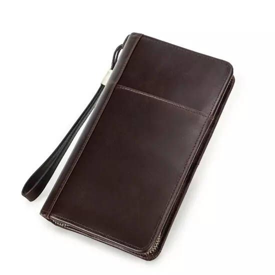  Men Passport Cover Travel Wallets ID Card Bag Organizer Document Pouch