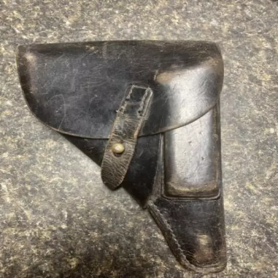 Vintage 1963 German pistol holster for PP style weapon - Stamped Berlin- See Pic