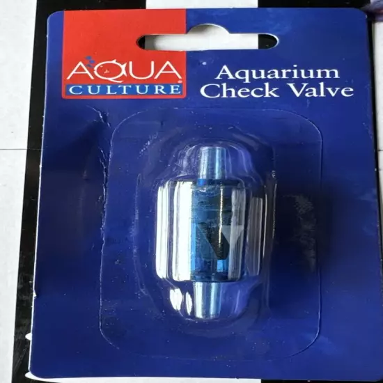 Aquaculture Aquarium Check Valve Black PCH-V Brand New Fast Shipping