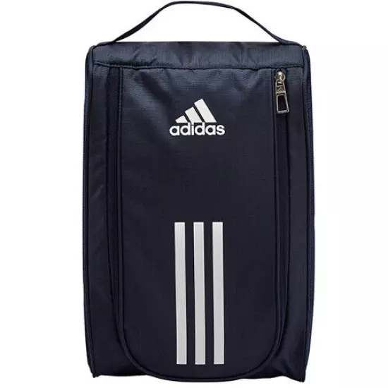 Adidas Golf Shoes Ventilated Mesh Case Sports Travel Case Pouch Bag (Navy)