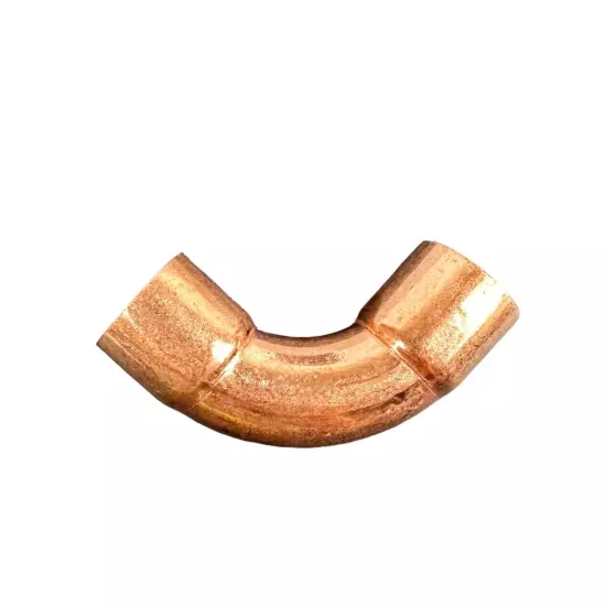 1/2" C x C 90° Degree Long Radius Copper Pipe Reducing Elbow Fitting