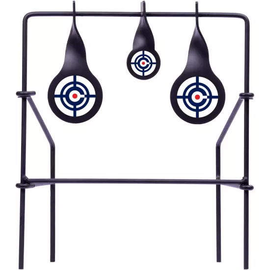 Crosman Steel Spinning Target, Use .177 and .22 Cal Pellets, 1.6 lbs.