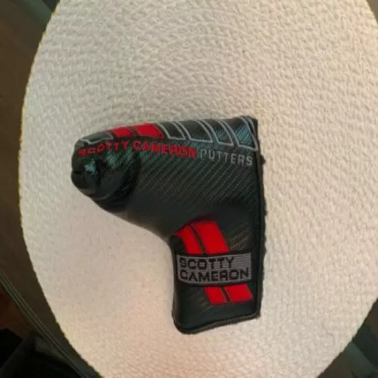 Scotty Cameron Red/Black Select Newport Putter Cover