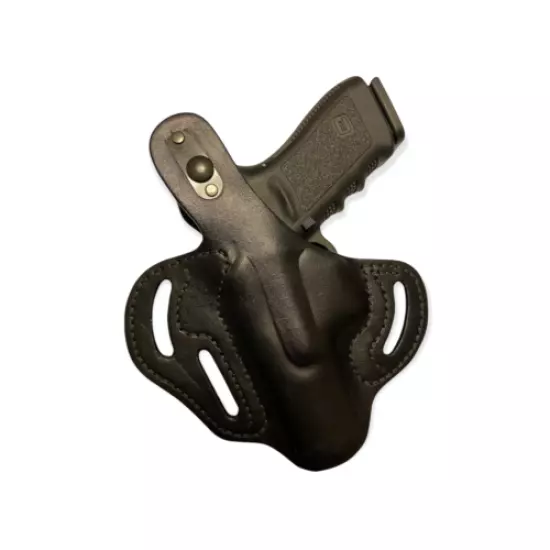 LEATHER HOLSTER FOR GLOCK 17, 19, 22, 23, 31