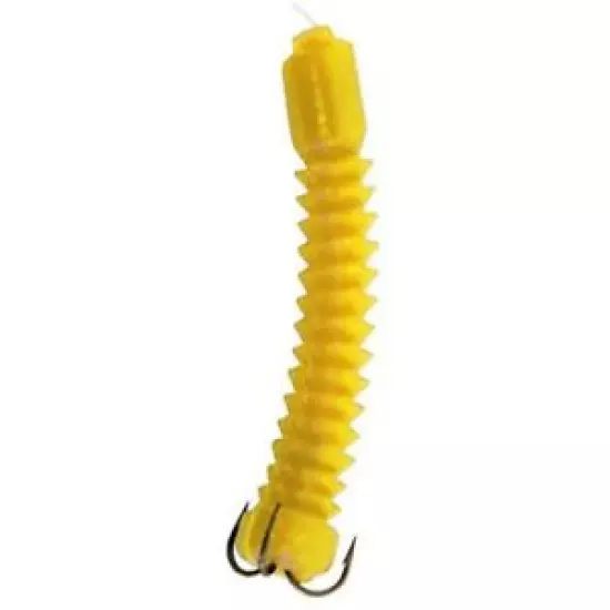 DOC'S SUPER CATFISH WORMS 12/2 PACKS DCW-YELLOW (STINK/DIP/SPONGE) 