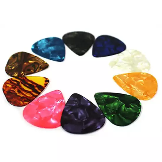 1Pcs 0.46Mm Picks Acoustic Bulk Celluloid Electric Smooth Guitar Pick Plectrum