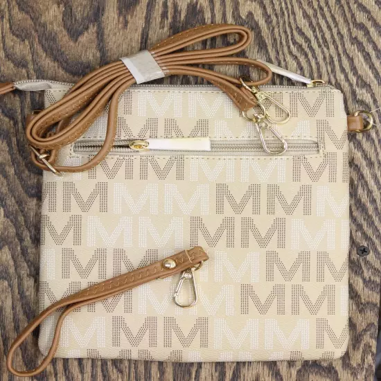 nWT MKF Collection Valerie Signature M Crossbody Bag. MU6355