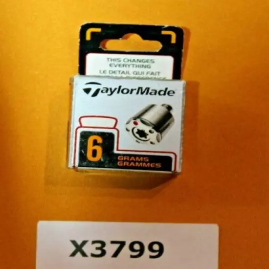 TaylorMade TLC Launch Control 6 Gram Weight X3799 NEW