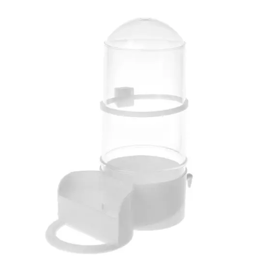 Parrot Feeder for Cage No Mess Automatic Water Dispenser Container