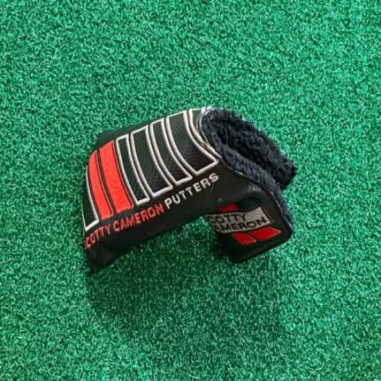 SCOTTY CAMERON MID MALLET PUTTER HEADCOVER - Titleist Golf Head Cover GOOD