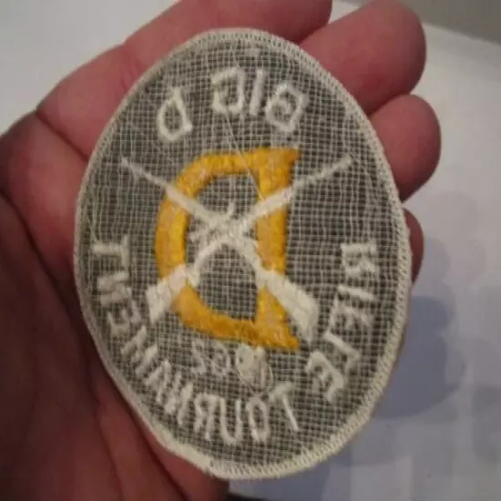 1962 BIG D RIFLE TOURNAMENT PATCH - FANTASTIC FIND! - SC