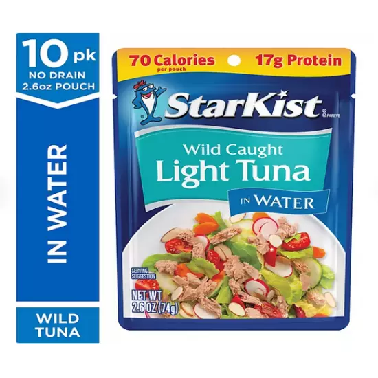 StarKist Chunk Light Tuna in Water 2.6 oz., 10 pk.