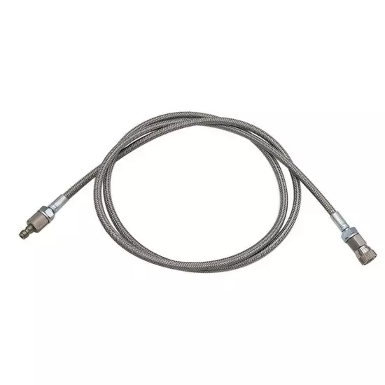 Inflation Hose 4500 PSI 60\" Stainless Steel Braided Hose High Pressure